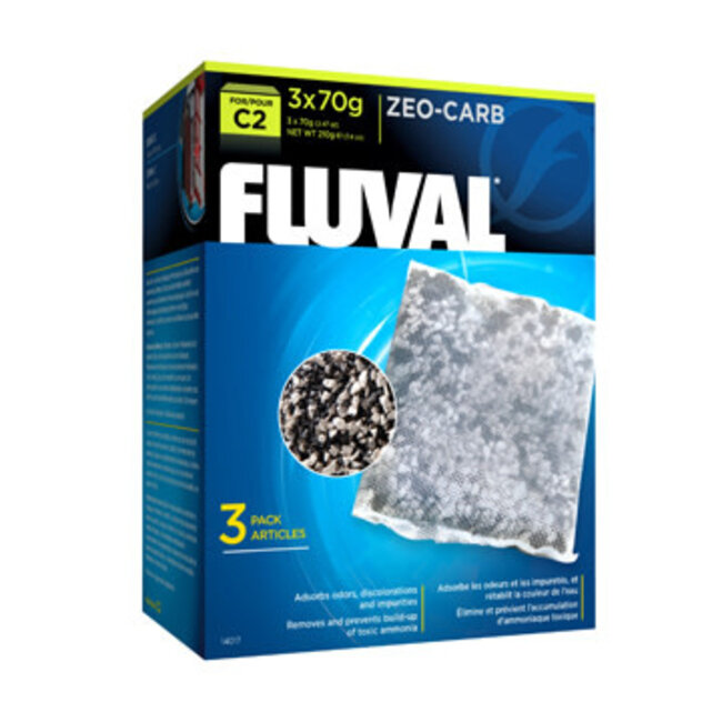 Fluval C2 Zeo-Carb  3 pack