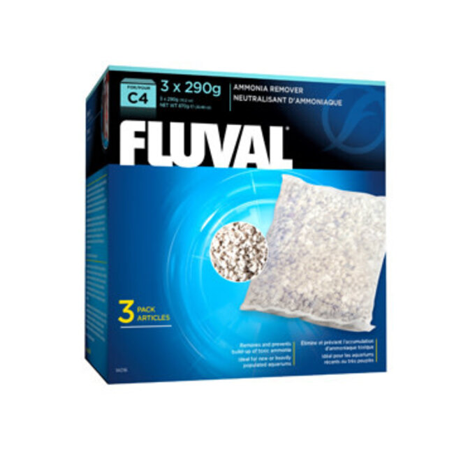 Fluval C4 Ammonia Remover 3 pack