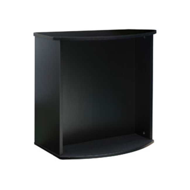Fluval Bow Front Aquarium Stand - 26 Bow - 24.75" x 15" x 26" (63 cm x 38 cm x 66 cm) - Black