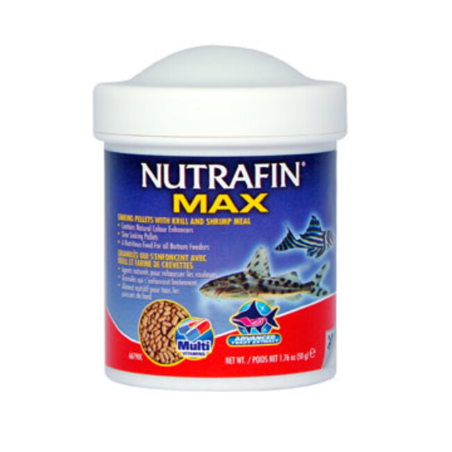 Nutrafin Max Sinking Pellets with Krill and Shrimp Meal 50g (1.76oz)
