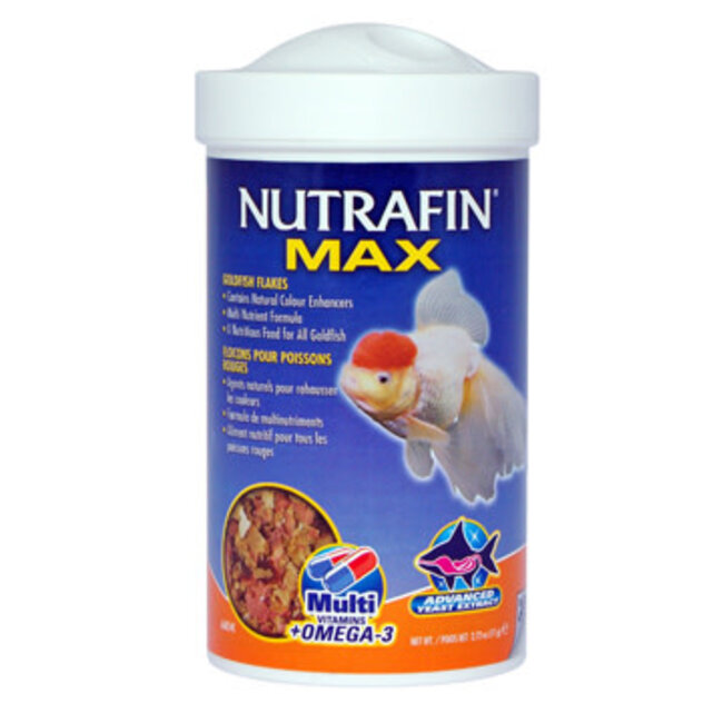 Nutrafin Max Goldfish Flakes 77g (2.72oz)