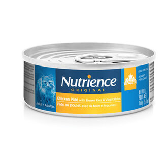 Nutrience Nutrience Original Healthy Adult - Chicken Pate with Brown Rice & Vegetables - 156g