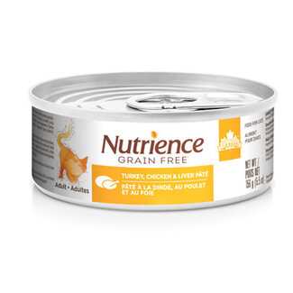 Nutrience Nutrience Grain Free Turkey, Chicken & Liver Pate - 156g