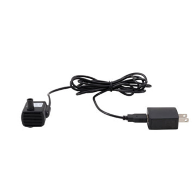 Replacement Pump with USB cord and wall adapter for Cat & Dog Drinking Fountains