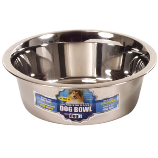Stainless Steel Dog Bowl L