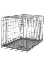 DogIt Two Door Wire Crate Medium 77x48x54.5cm (30x19x21.5")