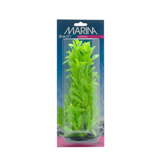Marina Marina Vibrascaper Plastic Plant, Hygrophilia Green-Dayglo, 30 cm (12 in)