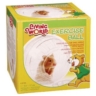 Living World Exercise Ball with Stand - Medium