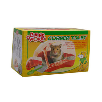 Living World Corner Toilet for Hamsters and Gerbils