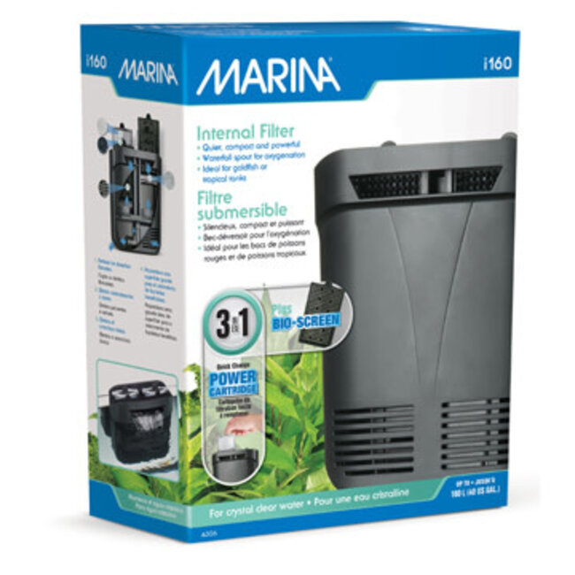 Marina i160 Internal Filter - Up to 160 liters (40 US gallons)