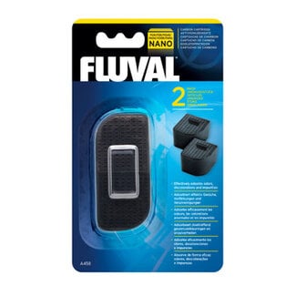 Fluval Fluval Nano Aquarium Filter Carbon Cartridge - 2 Pack