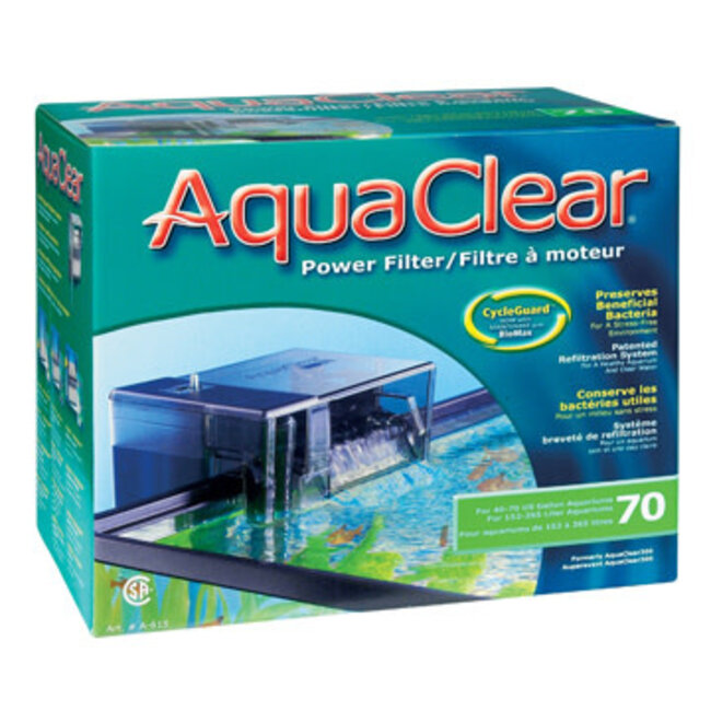 AquaClear 70 Power Filter 265L (70 US gal)