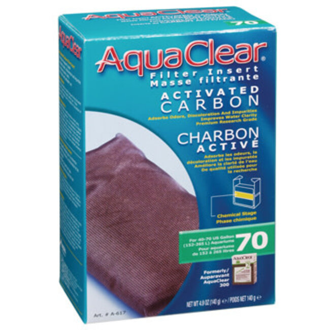 AquaClear 70 Activated Carbon 140g