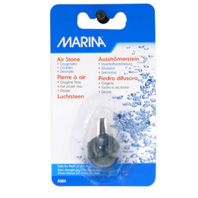 Marina Air Stone - Spherical - Blue - 2.2 cm (7/8")