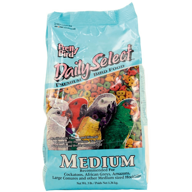 Pretty Bird Daily Select Premium Medium Bird Food - 8lb