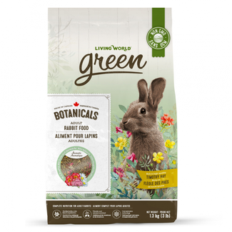 Living World Botanicals Adult Rabbit Food, 1.3 kg (3 lb)