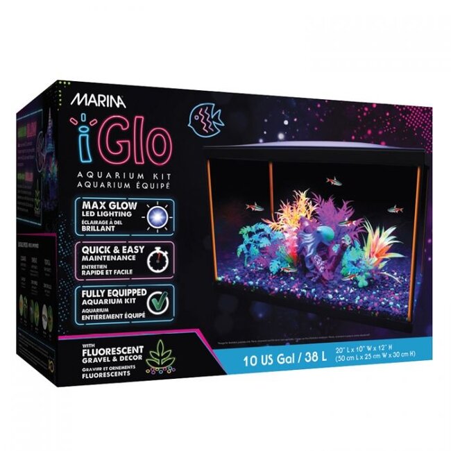 Marina iGlo 10 Aquarium Kit, 10 gal.