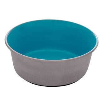 DogIt Stainless Steel Non-Skid Bowl Blue 560ml