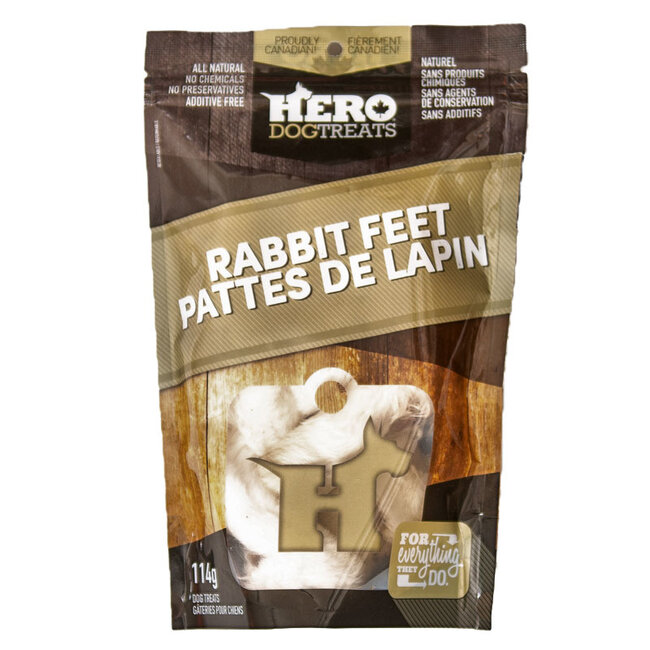 Dehydrated Rabbit Feet 114g