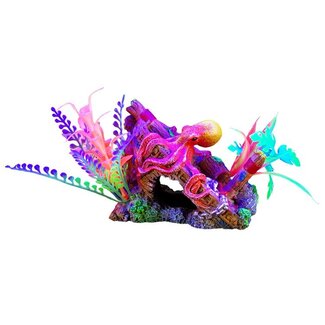 Marina Marina iGlo Ship's Bow with Octopus and Plants - 4"