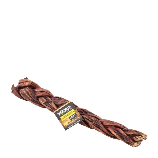 Dehydrated Braided Beef Gullet 11-12"