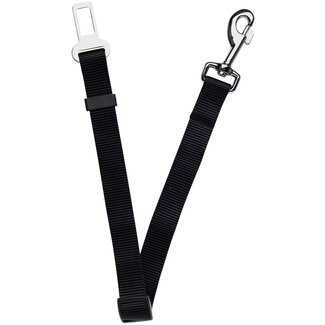 DogIt Car Safety Belt Black 25mmx55-87cm (1"x21.6"-34.3")