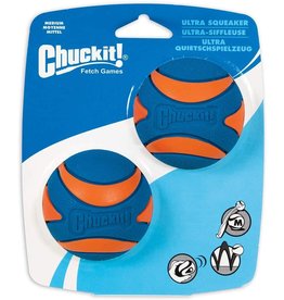 Chuckit! Ultra Squeaker Ball 2-Pack Medium