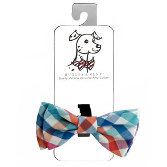 Huxley & Kent Bow Tie - Check - Extra Large