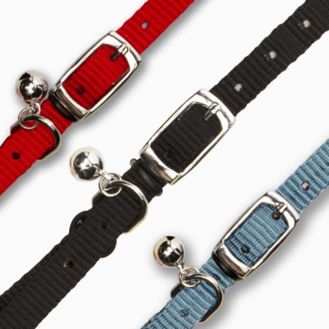 Adjustable Nylon Cat Collar  20-33cm (8-13")