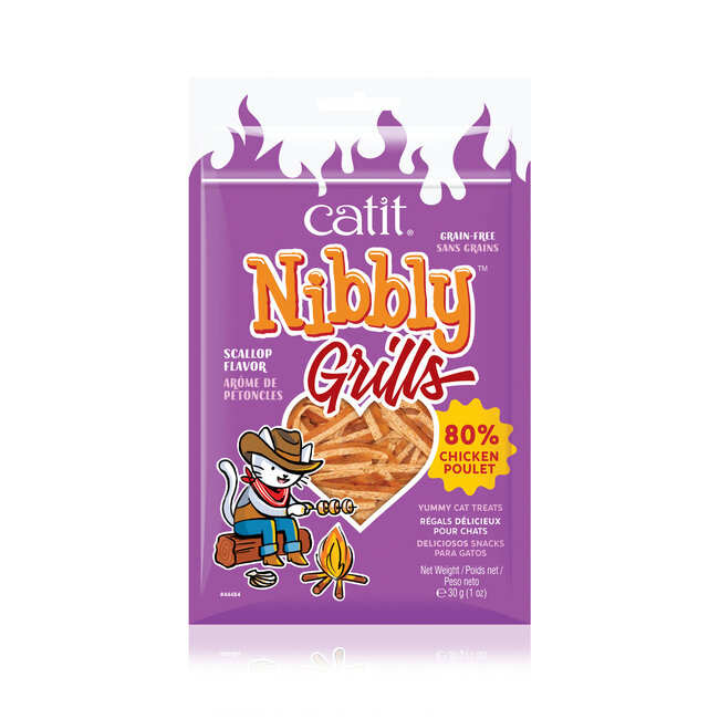 Nibbly Grills Chicken & Scallop 30g