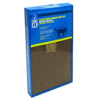 CatIt Scratching Board with Catnip Large