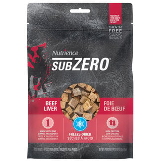 Nutrience Subzero Freeze-Dried Single Protein Treats - Beef Liver - 90 g (3 oz)