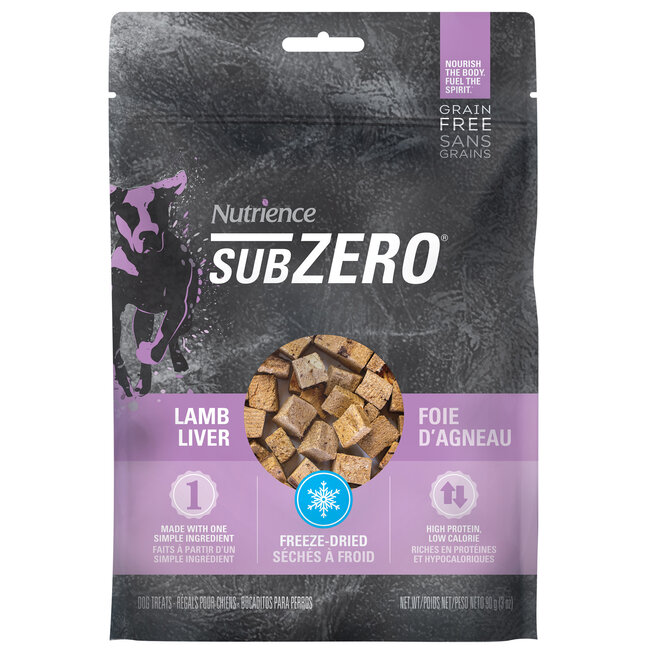 Subzero Freeze-Dried Single Protein Treats - Lamb Liver - 90 g (3 oz)