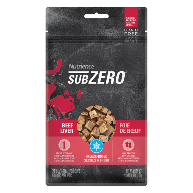 Subzero Single Protein Treats - Beef Liver - 30 g (1 oz)