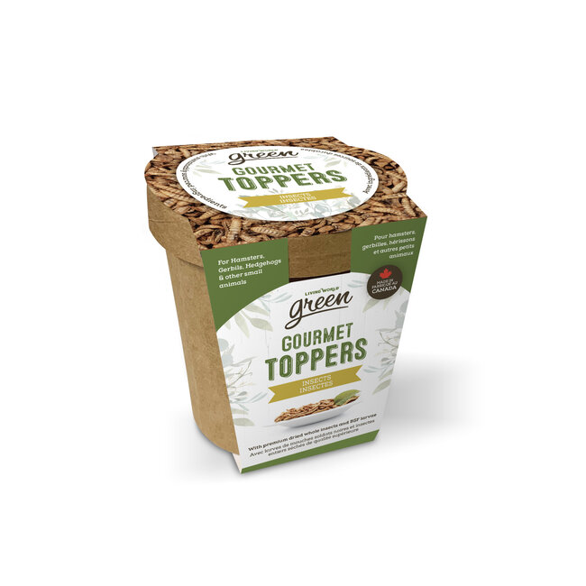 Green Gourmet Toppers - Insects - 125 g (4.4 oz)