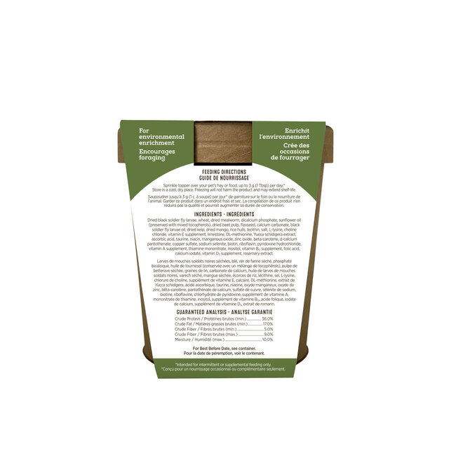 Green Gourmet Toppers - Insects - 125 g (4.4 oz)