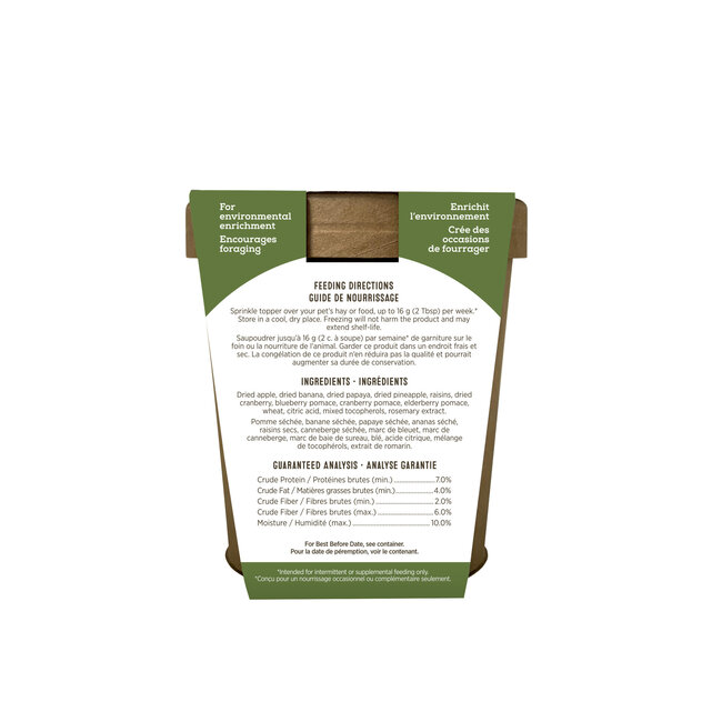 Green Gourmet Toppers - Fruit Medley - 215 g (7.6 oz)