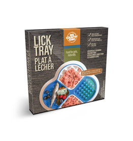Big Country Raw Lick Tray - Blue/White