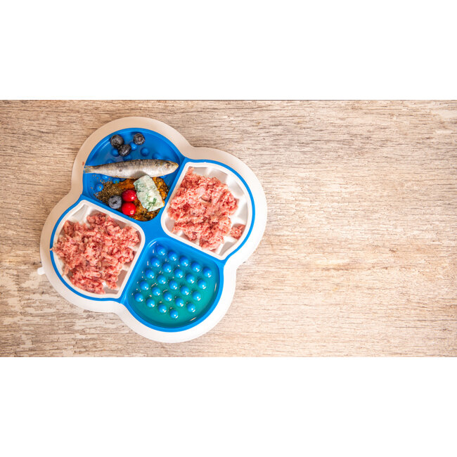 Lick Tray - Blue/White