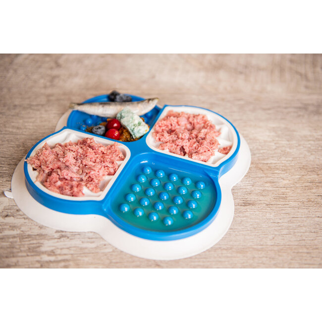 Lick Tray - Blue/White