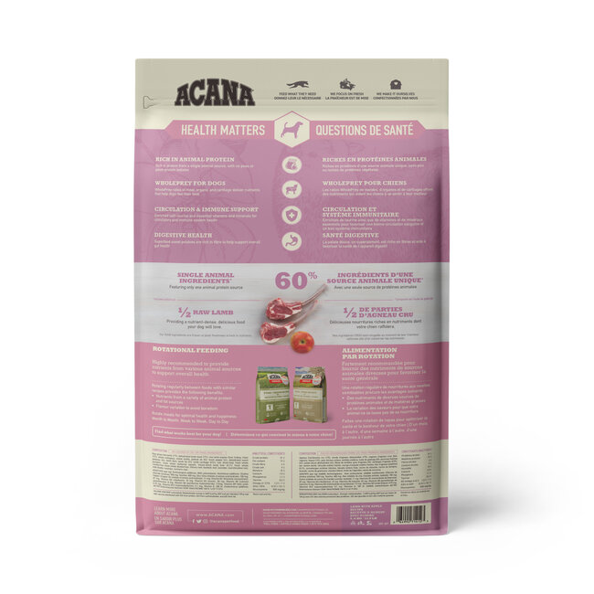 ACANA Singles Lamb with Apple