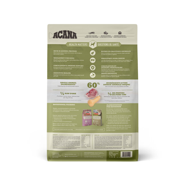 ACANA Singles Pork with Squash