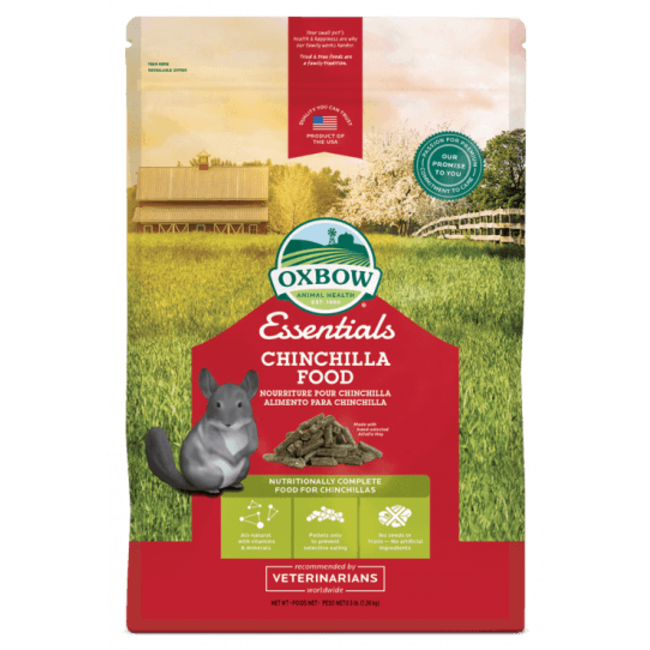 Oxbow Essentials Chinchilla Food 1.36kg