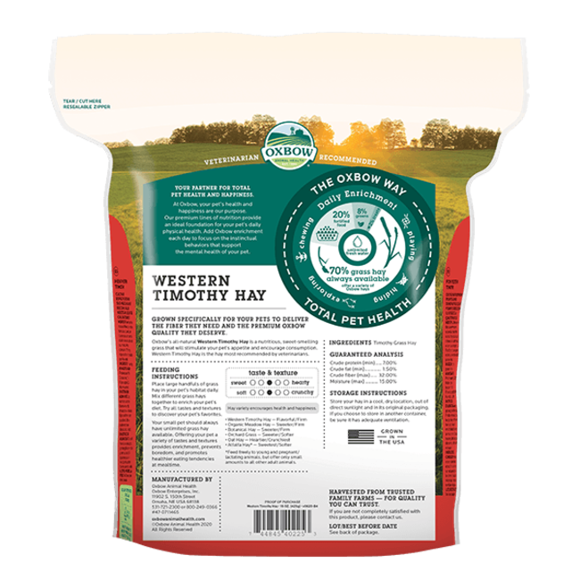 Oxbow Western Timothy 15oz