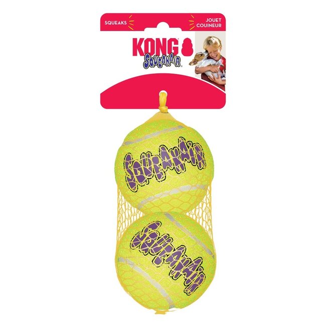 Kong SqueakAir Ball Large 2pk