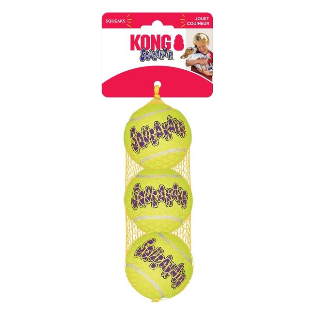 Kong SqueakAir Ball Medium 3pk