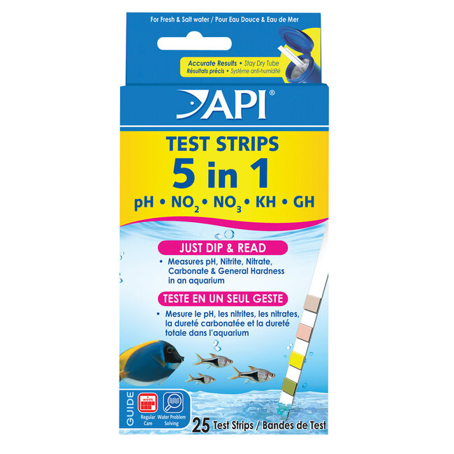 5 in 1 Aquarium Test Strips