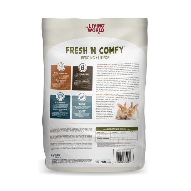 Living World Fresh 'N Comfy Bedding - 10 L (610 cu in) - Confetti