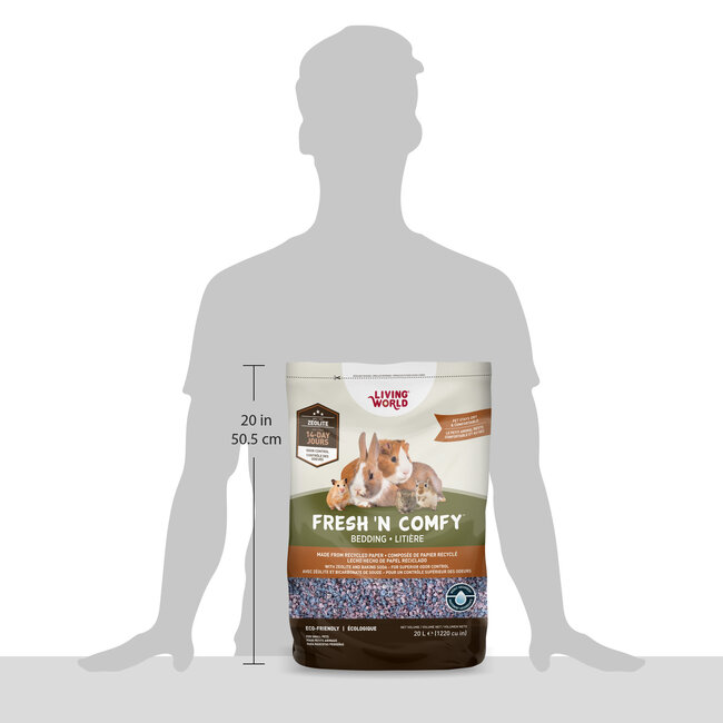 Living World Fresh 'N Comfy Bedding - 20 L (1220 cu in) - Confetti