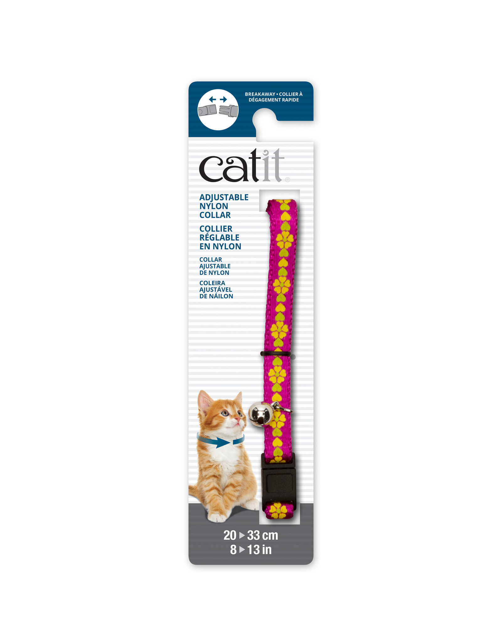 CatIt Catit Adjustable Breakaway Nylon Collar 20-33 cm (8-13 in)